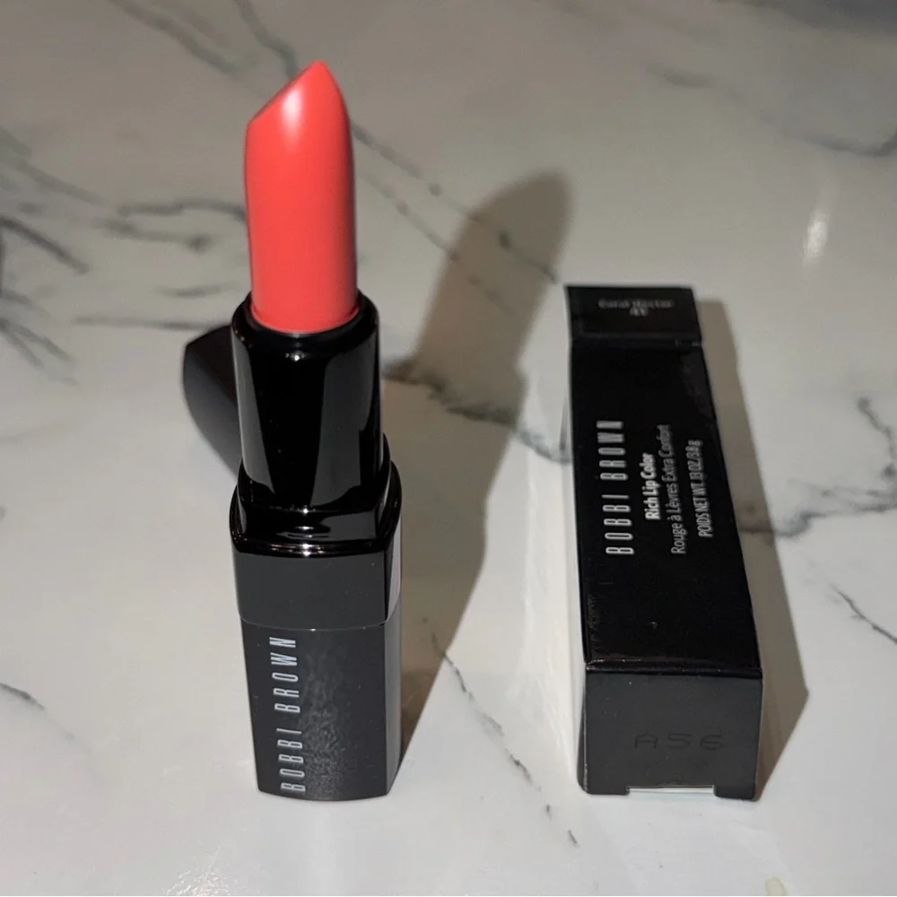 Bobbi Brown Coral nectar rich Lip Color lipstick full size